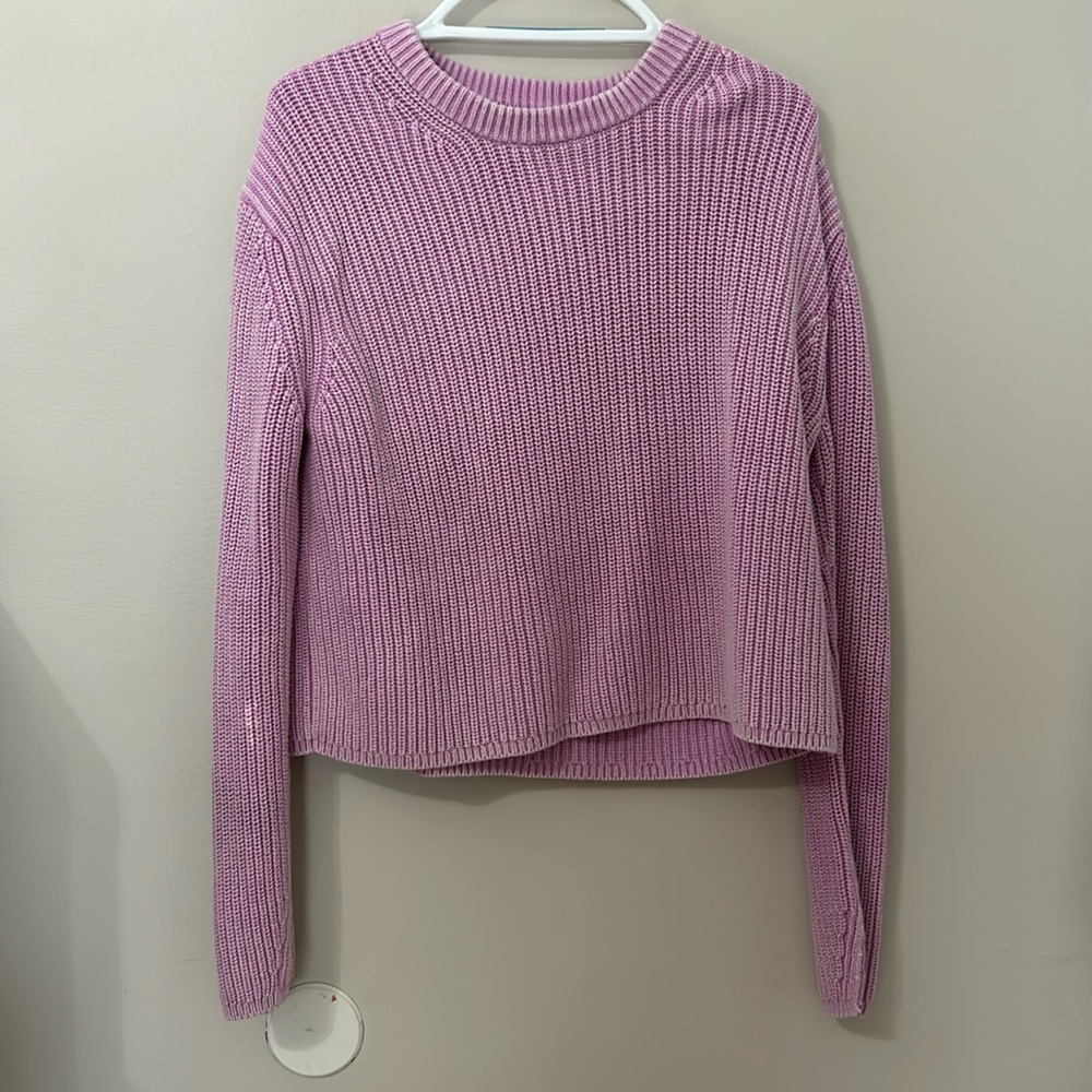 Oversized Pink Sweater